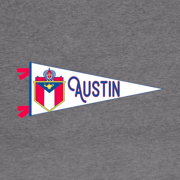 Austin Flag Pennant by ZSONN